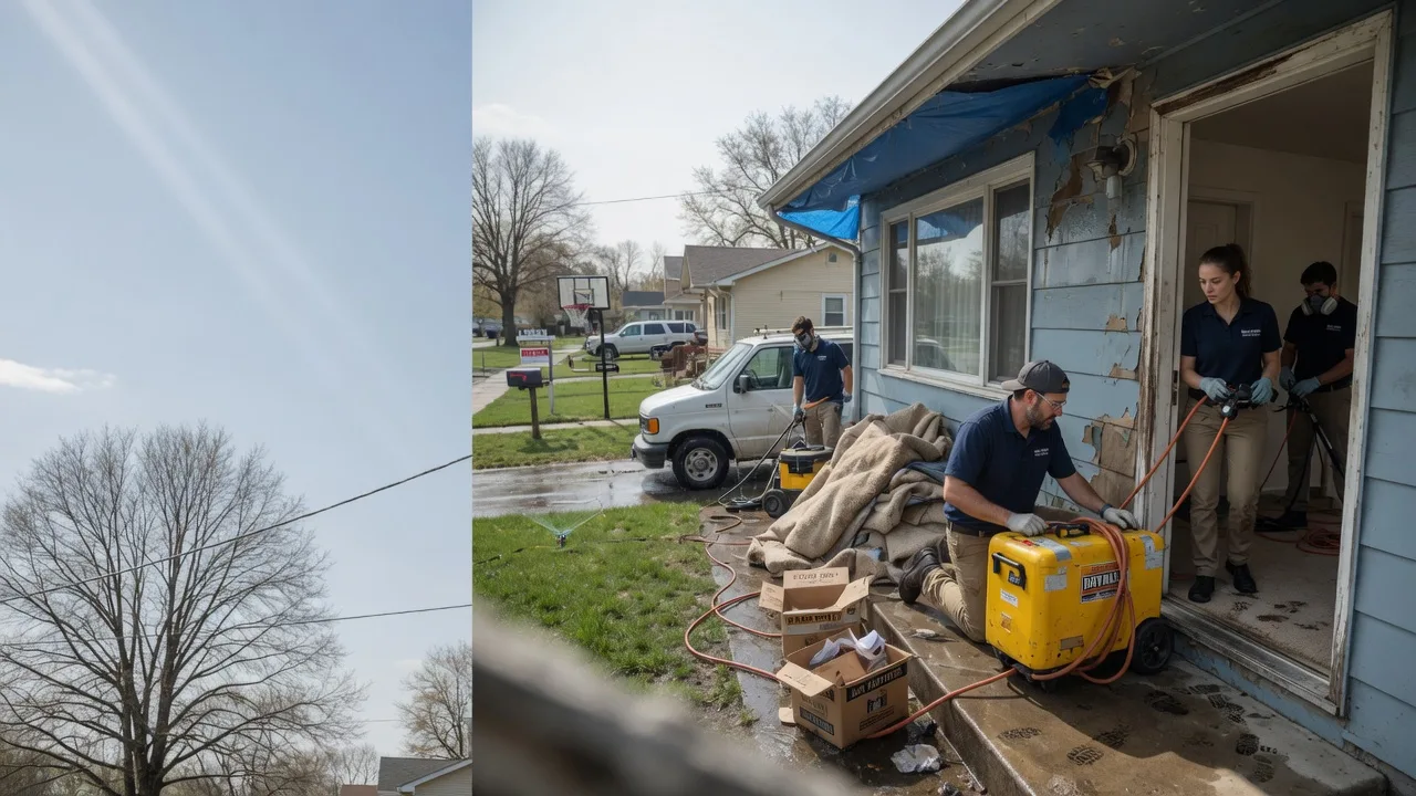 Basement Flood Cleanup in Dakota, IL near me